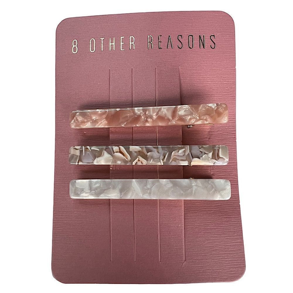 8 Other Reasons Resin Barrette NWT - Picture 2 of 8
